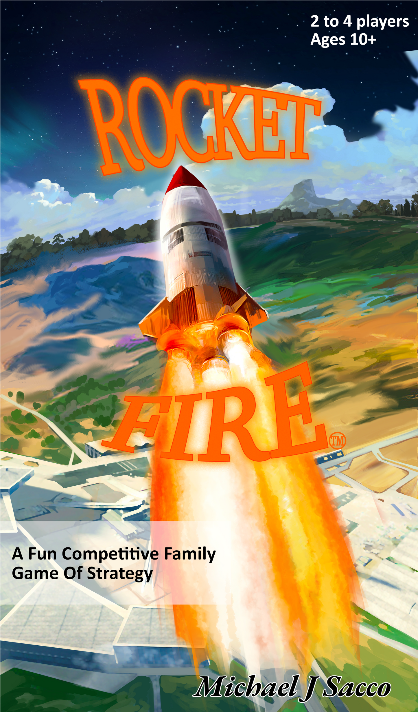 Rocket Fire Board Game